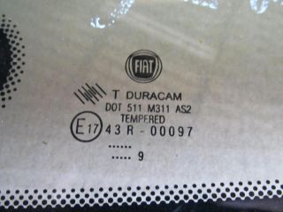 bontott FIAT DOBLO Bal Tolóajtó Ablak