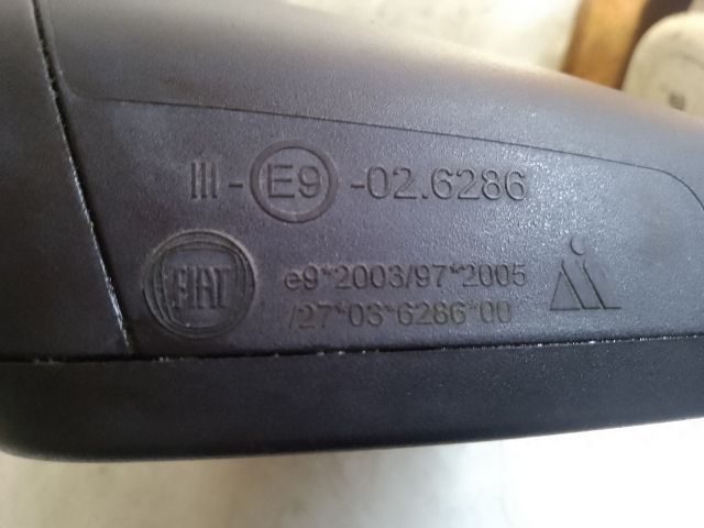 bontott FIAT DOBLO Bal Visszapillantó Tükör (Mechanikus)
