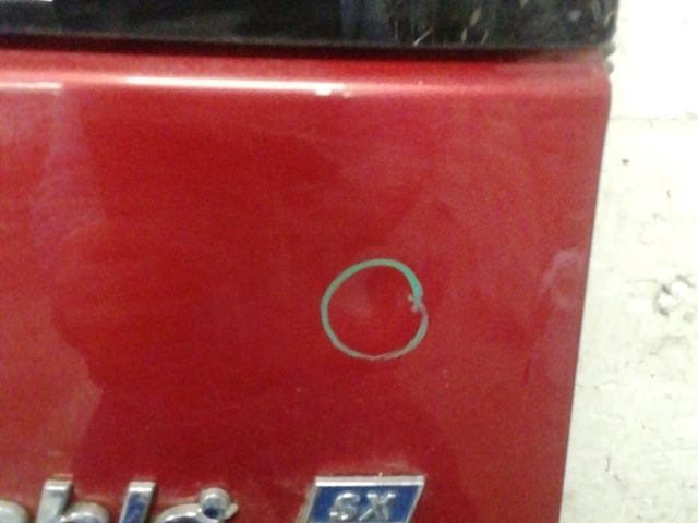 bontott FIAT DOBLO Csomagtérajtó (Részeivel)