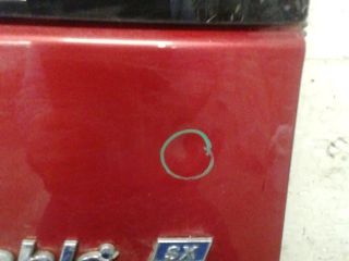 bontott FIAT DOBLO Csomagtérajtó (Részeivel)