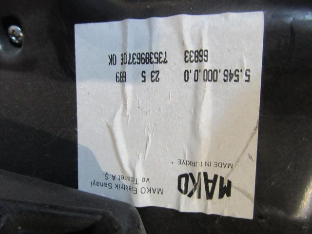 bontott FIAT DOBLO Fűtés Box