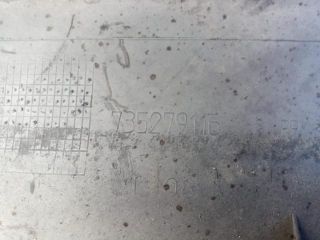 bontott FIAT DOBLO Hátsó Lökhárító (Üresen)