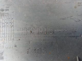 bontott FIAT DOBLO Hátsó Lökhárító (Üresen)