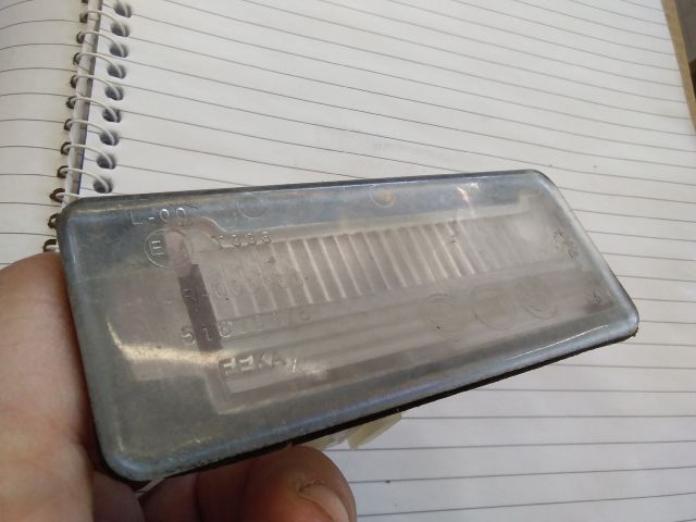 bontott FIAT DOBLO Hátsó Rendszámtábla Világítás