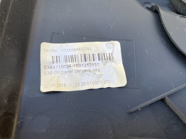 bontott FIAT DOBLO Jobb első Ajtó Kárpit