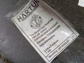 bontott FIAT DOBLO Jobb első Ajtó Kárpit