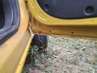 bontott FIAT DOBLO Jobb első Ajtó (Üres lemez)