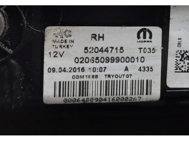 bontott FIAT DOBLO Jobb Külső Hátsó Lámpa