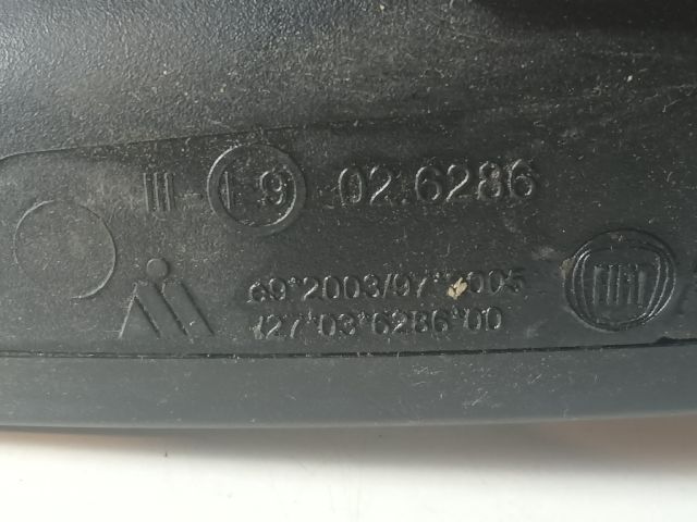 bontott FIAT DOBLO Jobb Visszapillantó Tükör (Mechanikus)