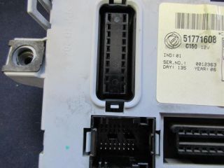 bontott FIAT DOBLO Komfort Elektronika