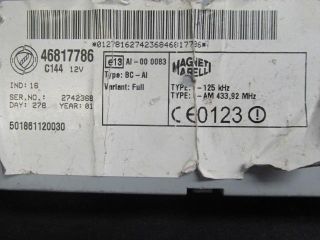 bontott FIAT DOBLO Komfort Elektronika