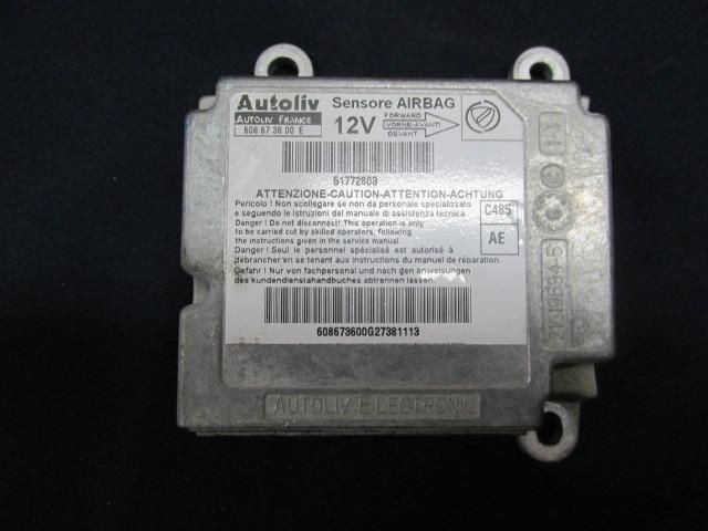 bontott FIAT DOBLO Légzsák Elektronika