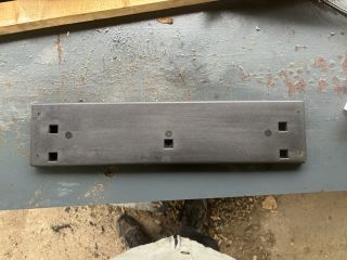 bontott FIAT DOBLO Rendszámtábla Tartó