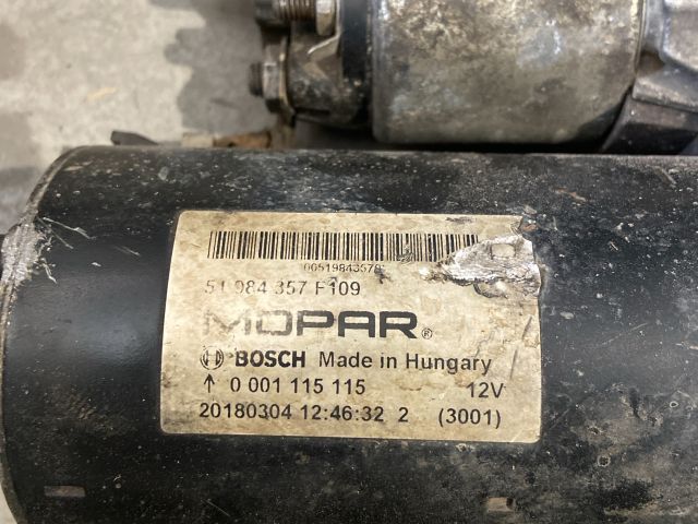 bontott FIAT DUCATO Önindító