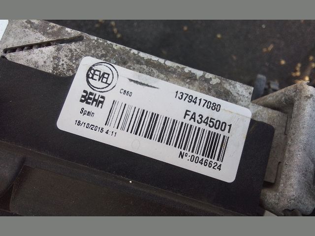 bontott FIAT DUCATO Hűtő Ventilátor(ok), Radiátor(ok) Szett