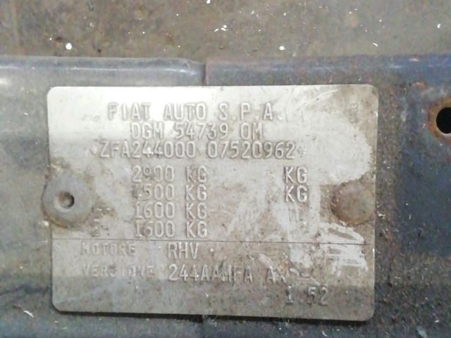 bontott FIAT DUCATO Homlokfal (Üres lemez)