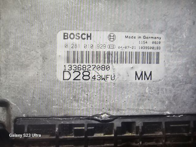 bontott FIAT DUCATO Motorvezérlő