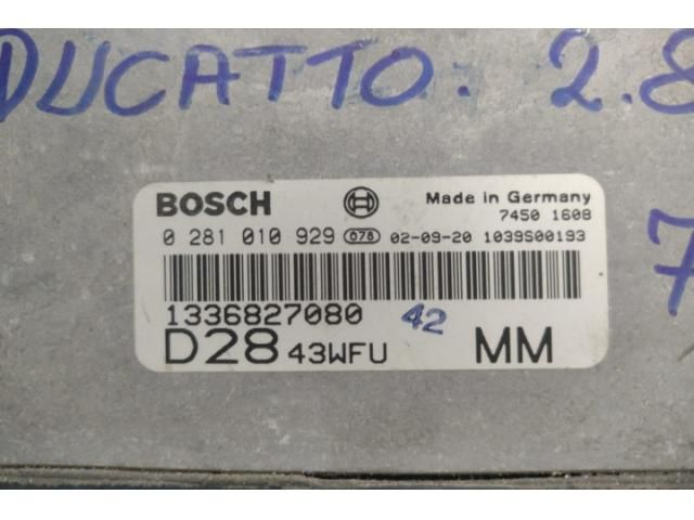 bontott FIAT DUCATO Motorvezérlő