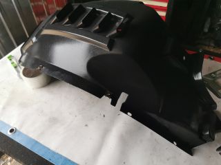 bontott FIAT DUCATO Bal első Hátsó Dobbetét (Kerékjárati, Műanyag)