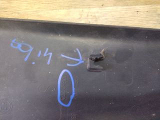 bontott FIAT DUCATO Bal hátsó Sárvédő Díszléc