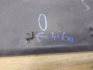 bontott FIAT DUCATO Bal hátsó Sárvédő Díszléc