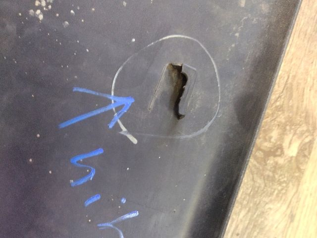 bontott FIAT DUCATO Bal hátsó Sárvédő Díszléc