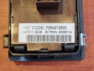 bontott FIAT DUCATO Fényszórómagasság Állító Kapcsoló