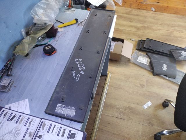 bontott FIAT DUCATO Jobb hátsó Ajtó Díszléc