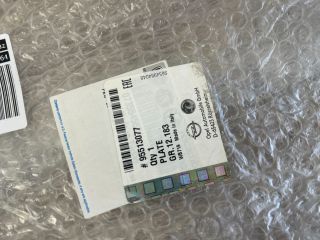 bontott FIAT DUCATO Rendszámtábla Tartó