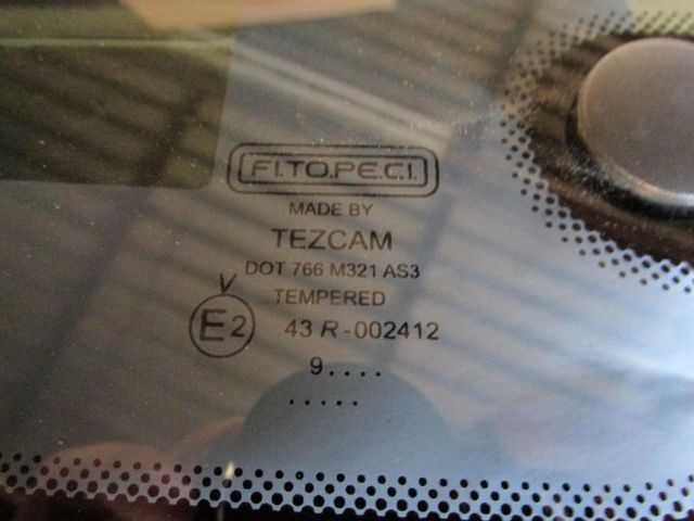 bontott FIAT FIORINO Jobb hátsó Ablak