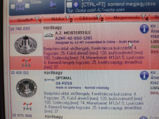 bontott FIAT GRANDE PUNTO Első Kerékagy (Pozíciófüggetlen)