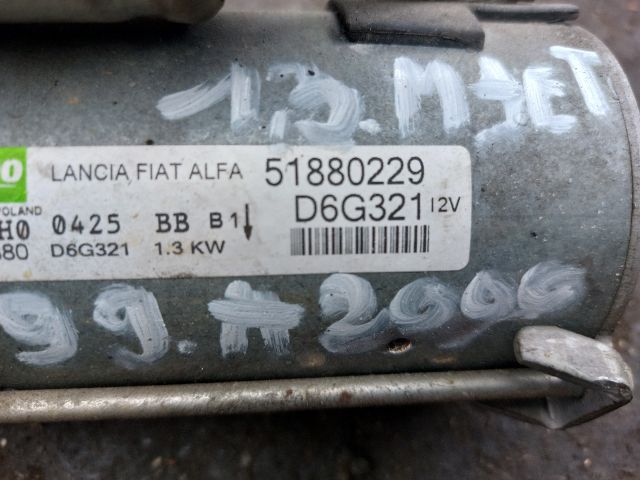 bontott FIAT GRANDE PUNTO Önindító