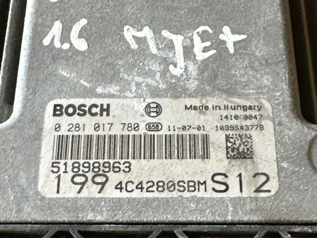 bontott FIAT GRANDE PUNTO Motorvezérlő