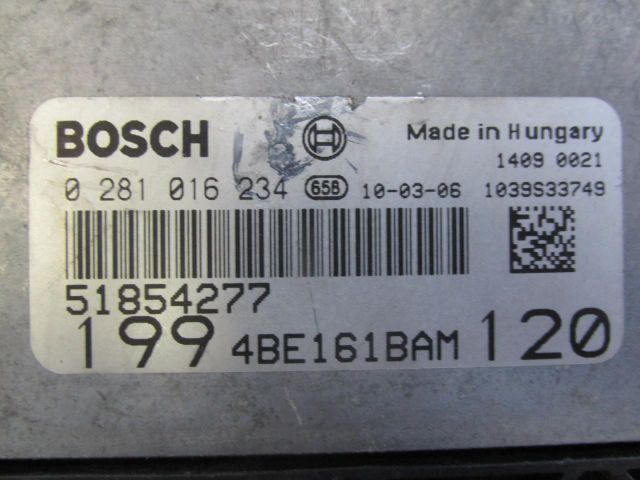 bontott FIAT GRANDE PUNTO Motorvezérlő