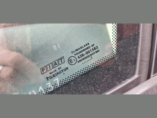 bontott FIAT GRANDE PUNTO Bal első Fixüveg (Ajtóban)