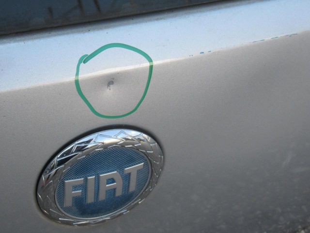 bontott FIAT GRANDE PUNTO Csomagtérajtó (Üres lemez)