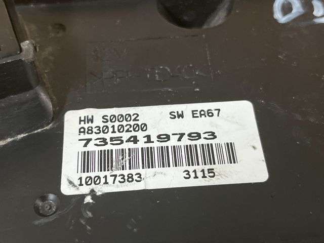 bontott FIAT GRANDE PUNTO Fűtéskapcsoló (digit klímás)