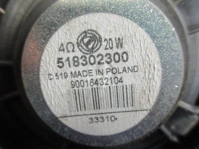 bontott FIAT GRANDE PUNTO Hangszóró (Pozíciófüggetlen)