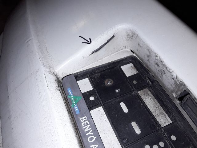 bontott FIAT GRANDE PUNTO Hátsó Lökhárító (Üresen)