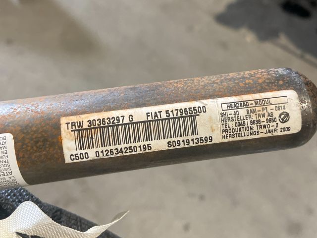 bontott FIAT GRANDE PUNTO Jobb első Függöny Légzsák