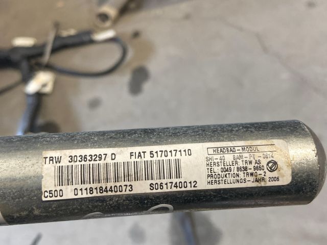 bontott FIAT GRANDE PUNTO Jobb első Függöny Légzsák