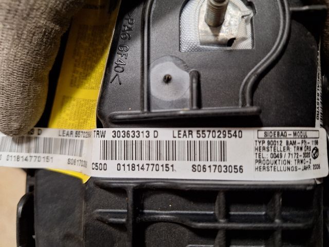 bontott FIAT GRANDE PUNTO Jobb Függönylégzsák és Oldallégzsák