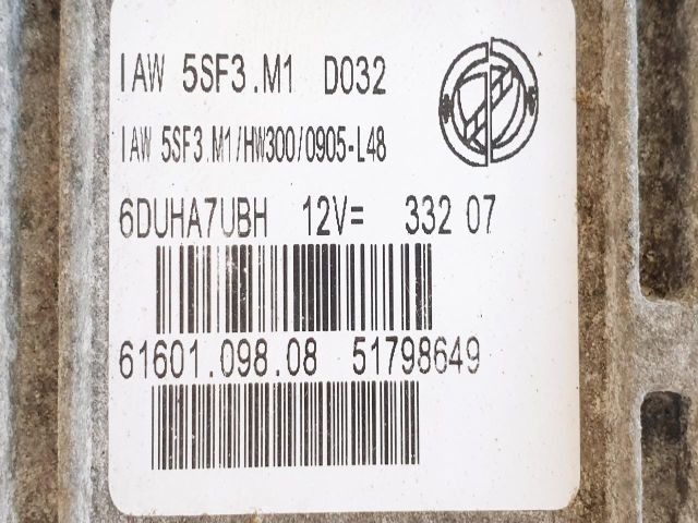 bontott FIAT GRANDE PUNTO Motorvezérlő