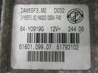 bontott FIAT GRANDE PUNTO Motorvezérlő