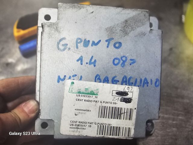 bontott FIAT GRANDE PUNTO Multimédia Vezérlő
