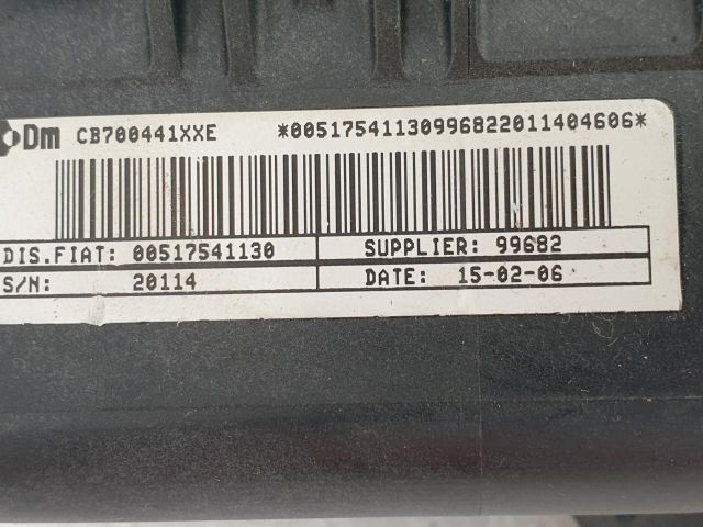 bontott FIAT GRANDE PUNTO Utasoldali Légzsák