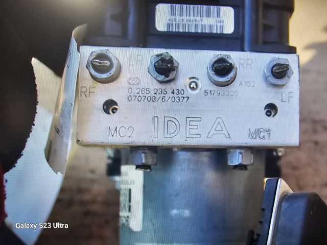 bontott FIAT IDEA ABS Kocka