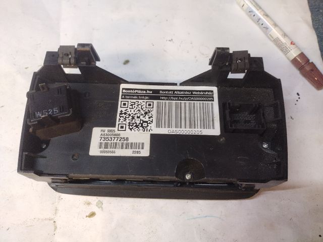 bontott FIAT IDEA Fűtéskapcsoló (digit klímás)