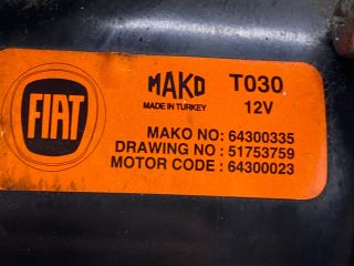 bontott FIAT LINEA Első Ablaktörlő Szerkezet Motorral