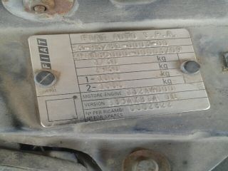 bontott FIAT MAREA Bal hátsó Ablakemelő Szerkezet (Mechanikus)